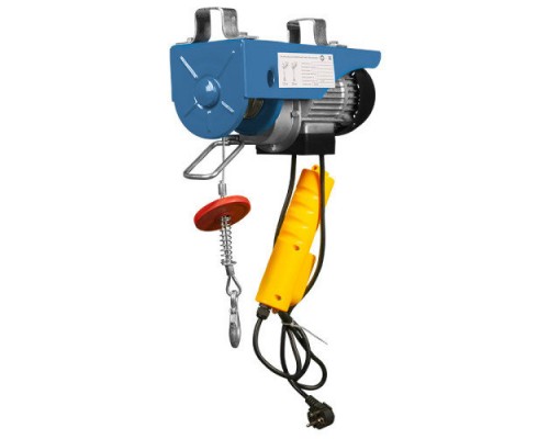 Мини электрическая таль стационарная GEARSEN PA 220В, 125/250кг, 12/6м