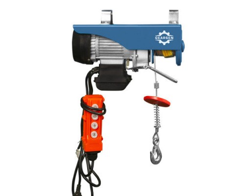 Мини электрическая таль комбинированная GEARSEN PA 220В, 125/250кг, 12/6м