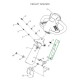 Амортизатор ручки для штабелеров SDR/SDK 1,5-2 т, для тележек SK20