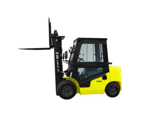 Бензиновый погрузчик с кабиной YETT CPQD25-RCK2-M300-3W-K