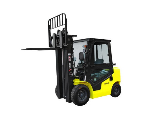 Бензиновый погрузчик с кабиной YETT CPQD25-RCK2-M300-3W-K