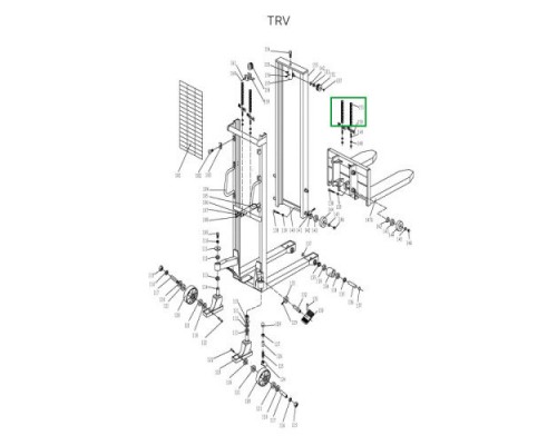 Цепь гидроузла для TRV1025