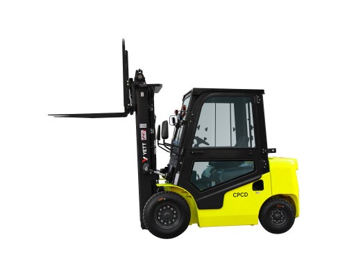 Дизельный погрузчик с кабиной YETT CPCD30-XC5K2-M400-3W-K