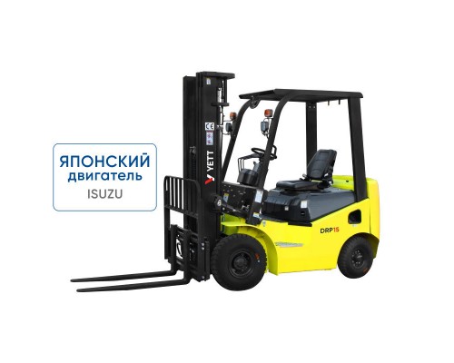 Дизельный погрузчик YETT DRP15-WS5K2-M300-3W