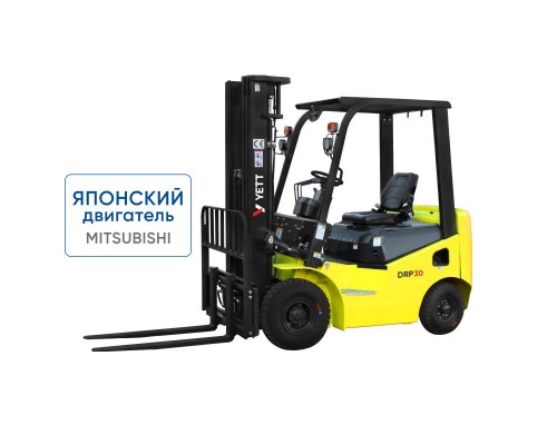 Дизельный погрузчик YETT DRP30-M1K2C-M300-3W