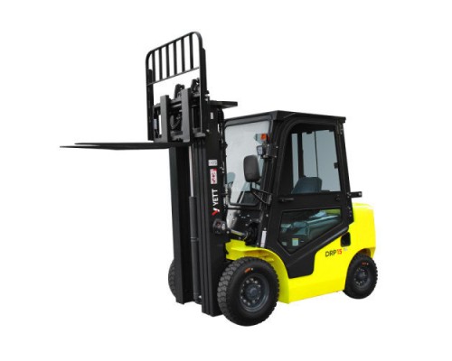 Дизельный погрузчик с кабиной YETT DRP15-WS5K2-ZSM480-SS-K