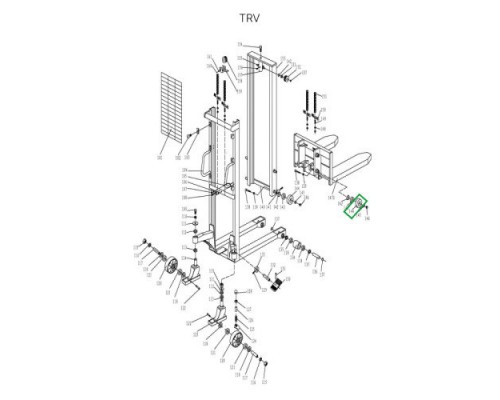 Ролик каретки для TRV