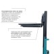 Ручной гидравлический штабелер PROLIFT PRO TRV 1025