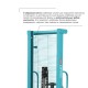 Ручной гидравлический штабелер PROLIFT PRO TRV 1025