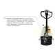 Самоходная тележка с гидравлическим подъемом вил PROLIFT M2 ST15L