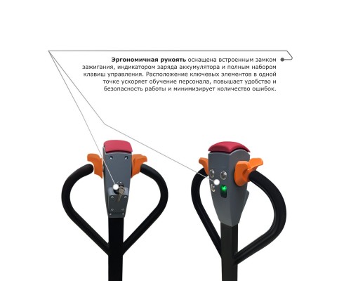 Самоходный электроштабелер PROLIFT M2 SDR 1525-S