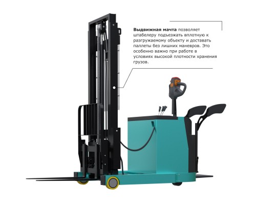 Штабелер с выдвижной мачтой PROLIFT PRO MRV 2050