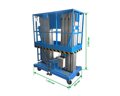 Двухмачтовый подъемник PROLIFT GTWY8-200 AC