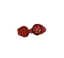 Разъем 380В, 5pin, пластик, для люльки ZLP (кабельная часть), мама