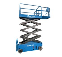 Самоходный ножничный подъемник с выдвижной платформой SKYER PL1435