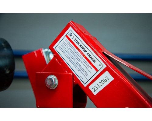 Кран гидравлический TOR TL1001-1 1 т 0-2100 мм складной