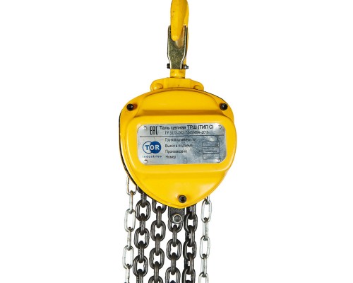 Таль ручная шестеренная TOR ТРШ C 2,0ТХ12М
