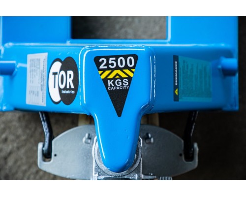 Тележка гидравлическая 2500 кг 1150 мм нейлоновые колеса TOR RHP