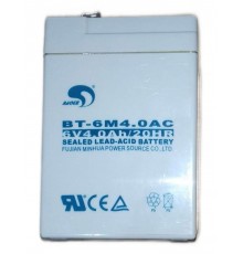 Аккумулятор свинцово-кислотный герм. (GEL) 6В/4А 70х45х100 для весов OCS