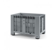 Пластиковый контейнер IBOX 1200х800 (перфорированный, на ножках)