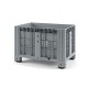 Пластиковый контейнер IBOX 1200х800 (перфорированный, на ножках)