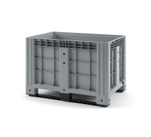 Пластиковый контейнер iBox 1200х800 сплошной на полозьях