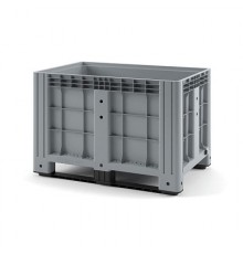 Пластиковый контейнер iBox 1200х800 сплошной на полозьях