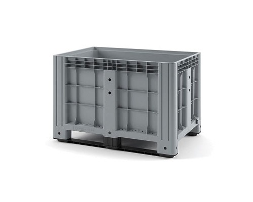 Пластиковый контейнер iBox 1200х800 сплошной на полозьях