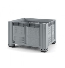 Пластиковый контейнер IBOX 1200х1000 (перфорированный, на ножках)