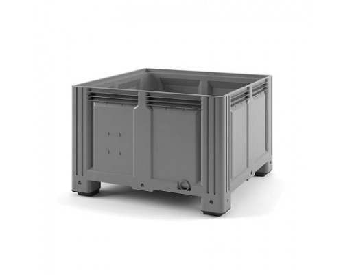 Пластиковый контейнер IBOX 1130x1130x760 (сплошной, на ножках)