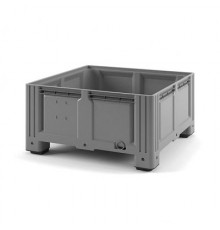 Пластиковый контейнер IBOX 1130x1130x580 (сплошной, на ножках)