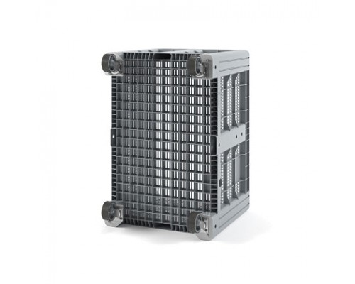 Пластиковый контейнер IBOX 1200х800 (перфорированный, на колесах)