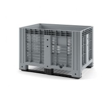 Пластиковый контейнер IBOX 1200х800 (перфорированный, на полозьях)