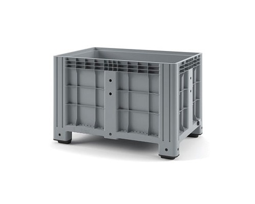 Пластиковый контейнер IBOX 1200х800 (сплошной, на ножках)