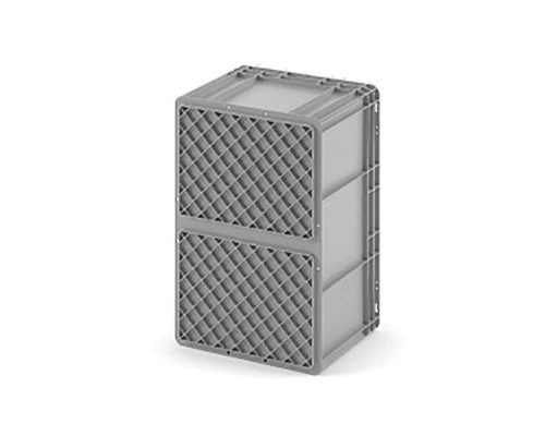 Пластиковый ящик 400х300х220 (ЕС-4322) с усиленным дном