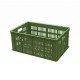 Ящик универсальный пищевой лёгкий, большая перфорация (600х400х259)