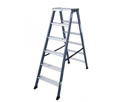 Двухсторонняя стремянка KRAUSE MONTO SePro D 2х6 125835