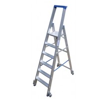 Передвижная стремянка KRAUSE STABILO 6 ступеней 124630