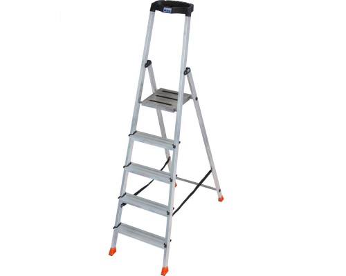 Стремянка KRAUSE SAFETY 5 ступеней 126337 и 128959
