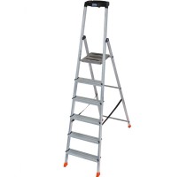 Стремянка KRAUSE SAFETY 6 ступеней 126344 и 128966