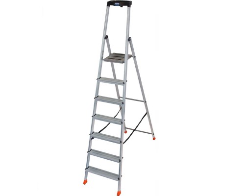Стремянка KRAUSE SAFETY 7 ступеней 126351 и 128973
