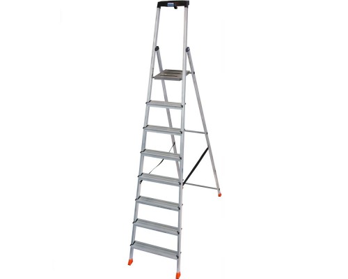 Стремянка KRAUSE SAFETY 8 ступеней 126368 и 128980