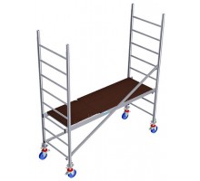 Алюминиевая вышка-тура KRAUSE PROTEC 2,90 м 910110