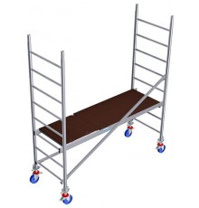 Алюминиевая вышка-тура KRAUSE PROTEC 2,90 м 910110