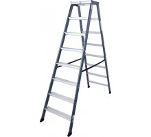 Двухсторонняя стремянка KRAUSE MONTO SePro D 2х8 125859