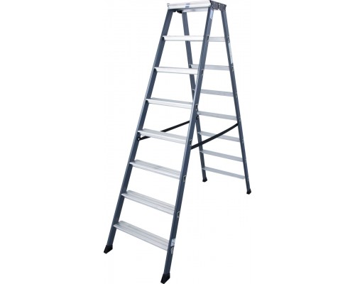 Двухсторонняя стремянка KRAUSE MONTO SePro D 2х8 125859