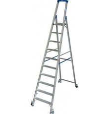 Передвижная стремянка KRAUSE STABILO 10 ступеней 124661
