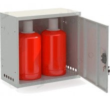 Шкаф для газовых баллонов ШГР 27-2-4(2x27л)