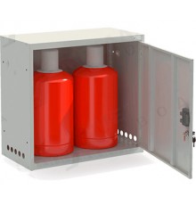 Шкаф для газовых баллонов ШГР 27-2-4(2x27л)