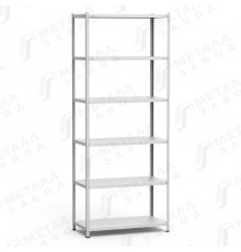 Стеллаж металлический усиленный для архива СТФУ-П 1046-2.5